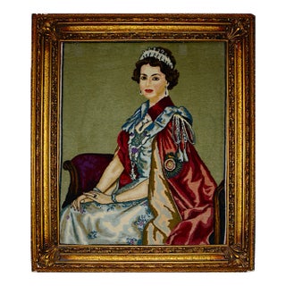 Queen Elizabeth II Tabriz Rug, 1970s For Sale