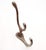 Vintage wall hook made of brushed steel with three stacked arms. The original mounting screws are not available. Good...