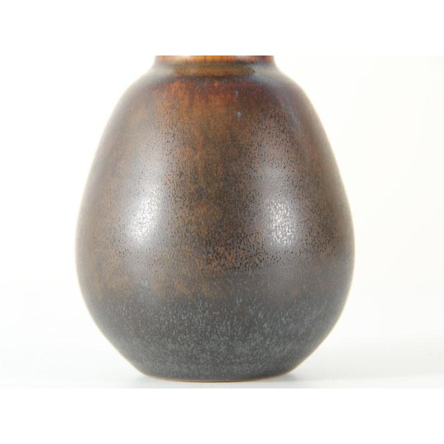 Small Vintage Vase by Erik & Ingrid Triller for Tobo Stengods Verkstad For Sale - Image 3 of 6