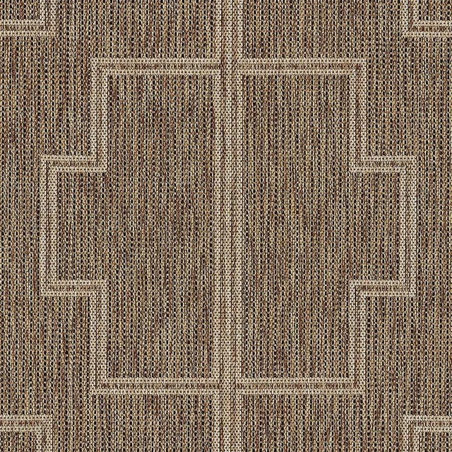 Beige Momeni Contemporary Indoor/Outdoor Hampton Dune Rug in Natural, 5'3" x 7' For Sale - Image 8 of 9