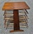 Farmhouse 1950s Bucciarelli Itallian Bobbin and Spindle Pine Magazine Rack and Side Table For Sale - Image 3 of 6