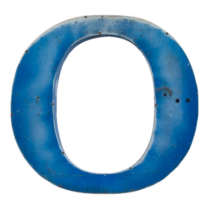 XXL Vintage Industrial Upper Case Letter “O”