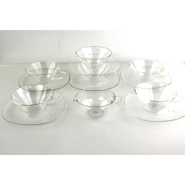 Tea Service by Heinrich Töpferhardt for Jenaer Glas, 1955, Set of 13 For Sale - Image 8 of 8