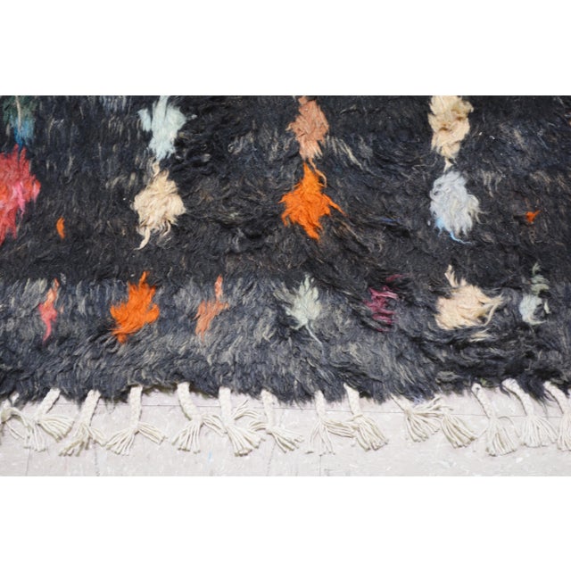 Moroccan Hand Knotted Azilal Rug With Soft Texture,7'8"x11'4" For Sale - Image 4 of 6