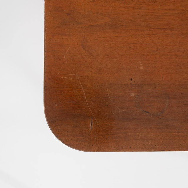 Jindrich Halabala 1960s Czech Walnut Spider Table By J. Halabala For Sale - Image 4 of 12