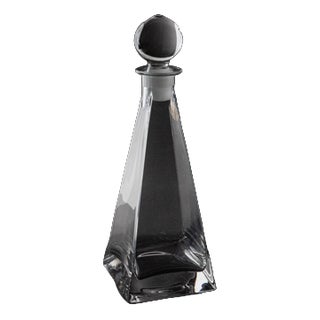 Vintage Murano Glass Decanter, 1980s For Sale