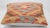 Tribal Arteverk Handwoven Afghan Kilim Pillow — Red & Salmon Diamond Medallion For Sale - Image 3 of 3