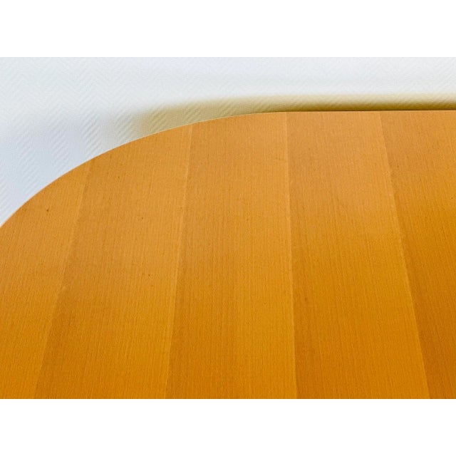 Vintage Oval Dining Room Table, 1960s For Sale - Image 10 of 13