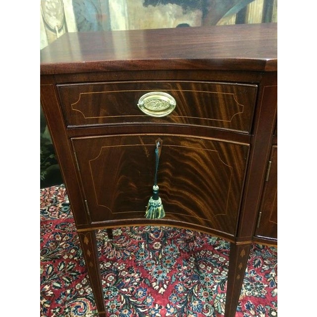 Antique Sideboard, Federal Buffet For Sale - Image 4 of 18