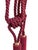 Late 20th Century Par Vintage French Passementerie Tassel Drapery Tiebacks Burgundy and Gold For Sale - Image 5 of 7