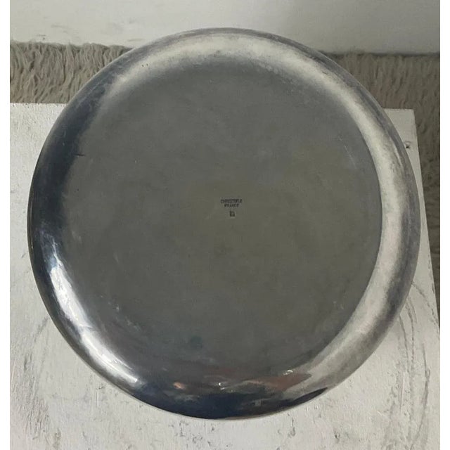 Vintage Ice Bucket in Metal from Cristofle, 1970 For Sale - Image 10 of 12
