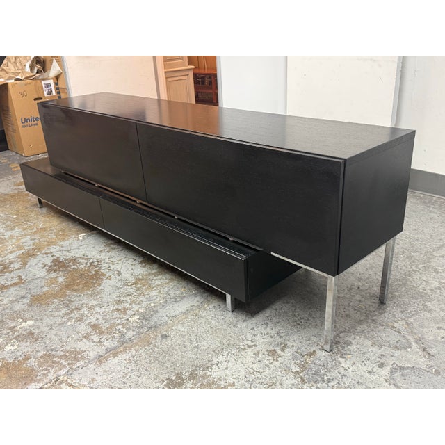 Contemporary BoConcept Volani Two Piece Media Console + Wall Mounts For Sale - Image 3 of 12