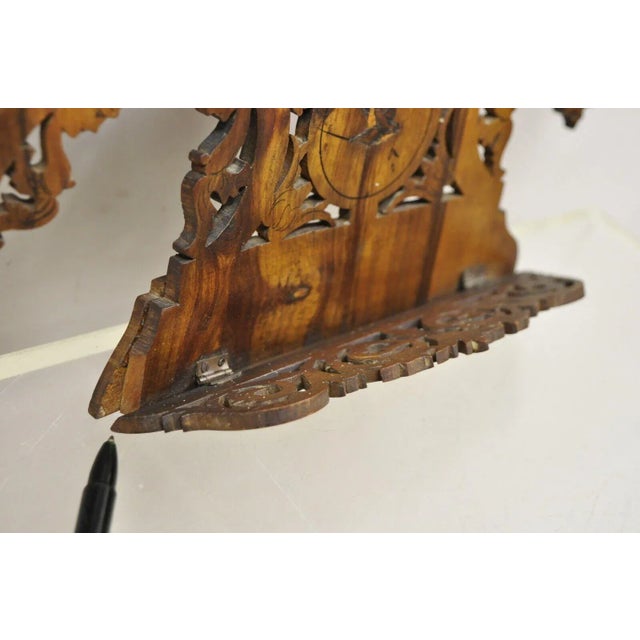 19th C Italian Sorrento Triptych Folding Inlaid Travel Mirror Easel Stand For Sale - Image 9 of 13