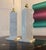 Italian 1950s Italian Carrara Marble Table Lamps, a Pair For Sale - Image 3 of 6