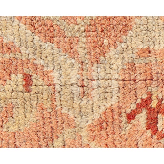 1920s Turkish Oushak Rug For Sale - Image 11 of 12