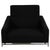 3301 Lounge Chair in Black Hallingdal Fabric by Arne Jacobsen, 2000s For Sale - Image 10 of 13