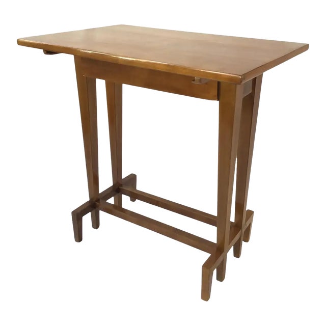 1920s Walnut Architectural Side Table Chairish