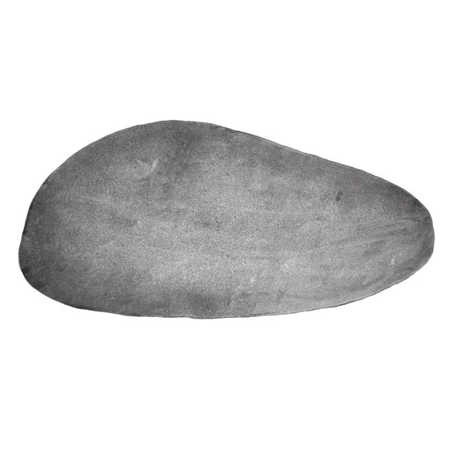 Stone Boulder Outdoor Organic Modern Coffee Table / Bench For Sale - Image 4 of 7