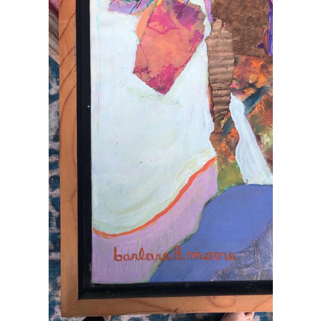Contemporary Barbara B. Moore Abstract Painting For Sale - Image 3 of 4
