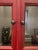 Wood Crate & Barrel Rojo Red Tall Cabinet For Sale - Image 7 of 9