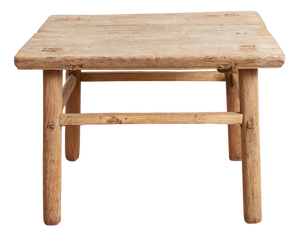 Rustic Square Coffee Table in Wood