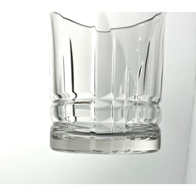 Cristal D’Arques “Arizona Parallels” 8 Old Fashioned Tumbler Glasses For Sale In Dallas - Image 6 of 7