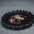 Chinese Vintage Chinese Zitan Wood Scalloped Tea Tray With Mother of Pearl Fu Lion & Ball Inlay For Sale - Image 3 of 10