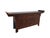 This late 19th century elm sideboard is crafted from solid elm wood with a rich, dark brown lacquer finish. The top...