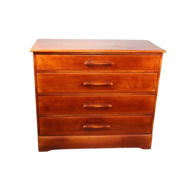 Mid 20th Century Mid 20th Century Cushman Colonial Peter Stuyvesant Four Drawer Dresser For Sale - Image 5 of 12