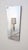 Magnificent trapezoidal mirror by Fratelli Fanzago. Italy, 1960s. An extremely rare piece from this Italian workshop,...