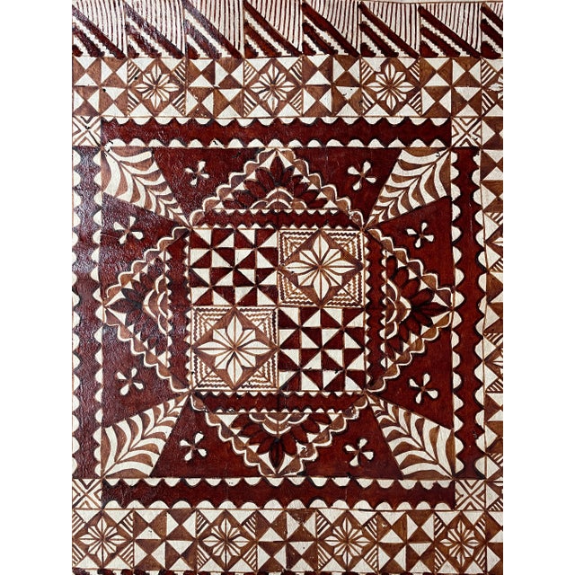 1970s Late 20th Century Tapa Cloth For Sale - Image 5 of 10