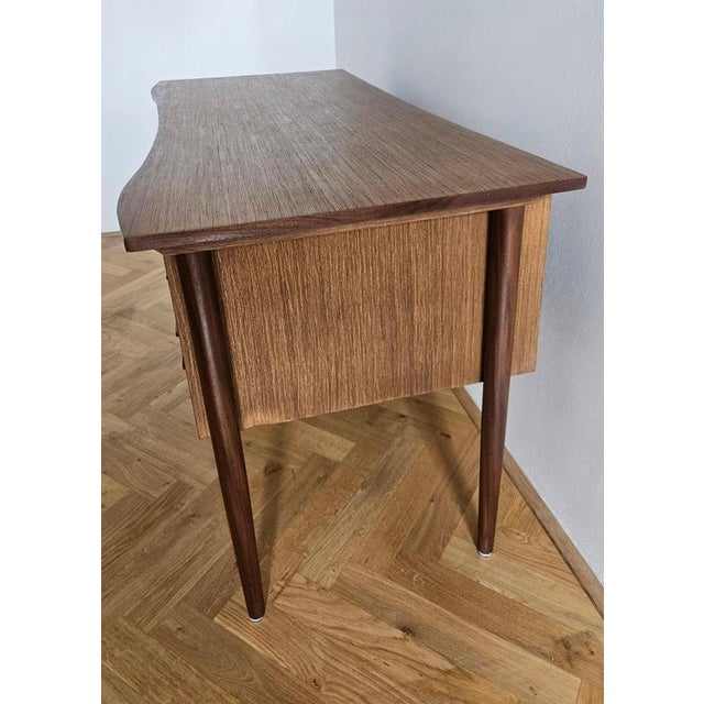 1960s Mid-Century Teak Desk Table, Denmark, 1960s For Sale - Image 5 of 16