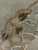 Trowbridge Gold & Silver Metallic Embroidered Linen Floral Medallion, 2006 For Sale - Image 4 of 7
