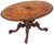 Large 19th Century Victorian Burr Walnut Oval Loo Breakfast Table with Tilt Top For Sale - Image 6 of 10