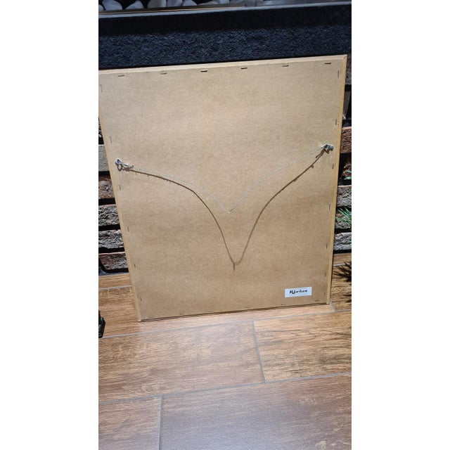 Wood Dutch Bicycle Advertising Poster, 1970s For Sale - Image 7 of 13