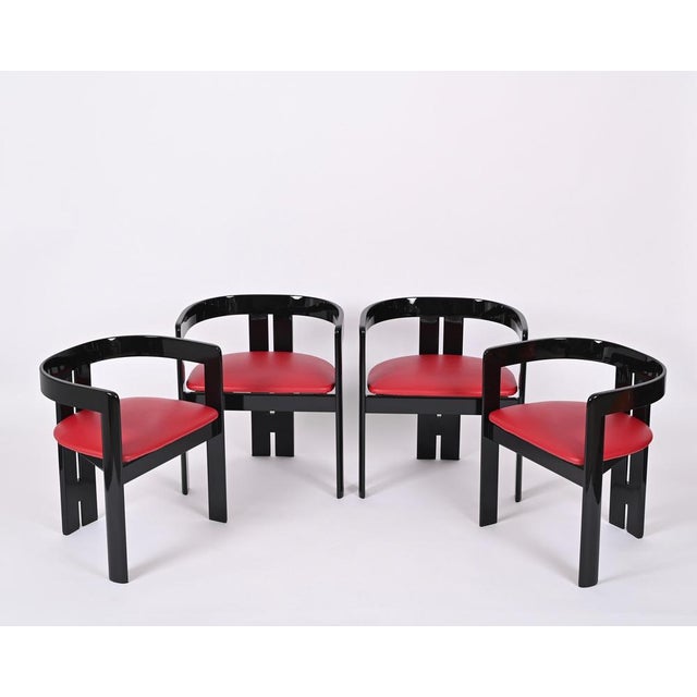 Pigreco Dining Chairs from Gavina, 1960s, Set of 4 For Sale - Image 11 of 16