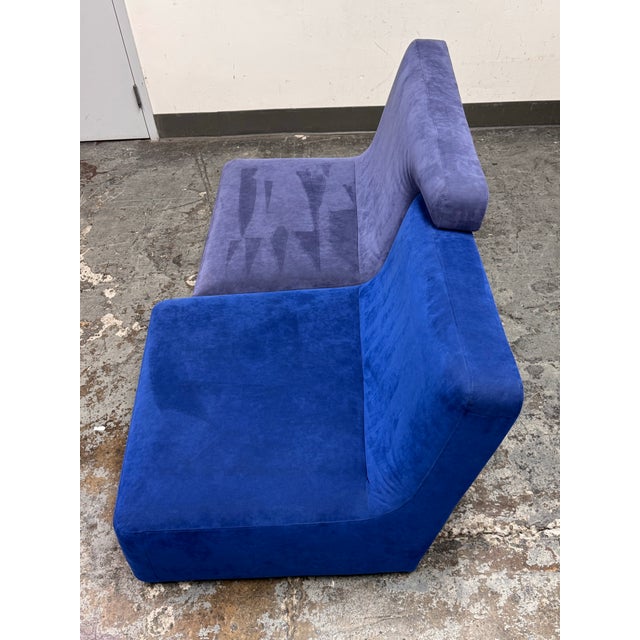 Textile Philippe Nigro for Ligne Roset Confluences Two Piece Sofa For Sale - Image 7 of 12