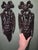 Antique Black Forest Wall Ornaments – Hand-Carved Walnut, 19th Century A stunning pair of antique Black Forest wall...