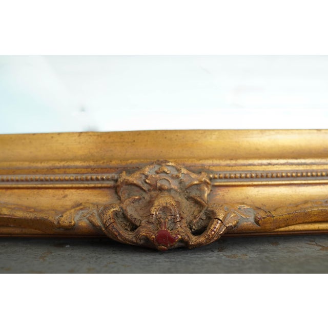Vintage De La Torre Bros. Louis XV Style Giltwood Wall Mirror For Sale - Image 12 of 16