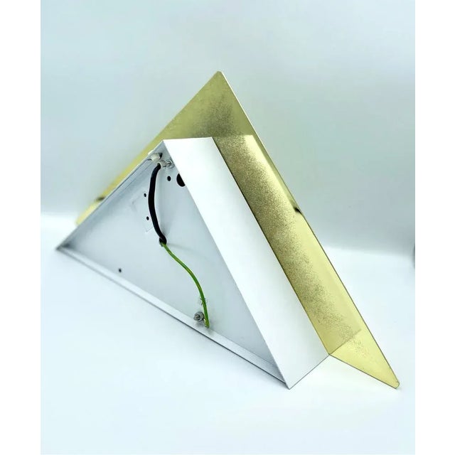 Postmodern Triangular Sconce from Karstadt AG, 1980s For Sale - Image 6 of 9