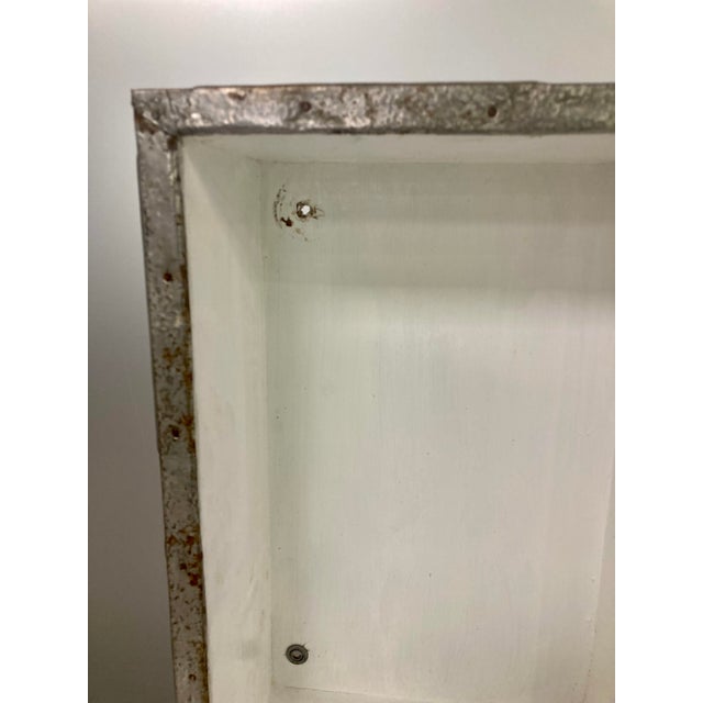 Vintage Mid 20th Century Ceiling Tiles Wooden Wall Medicine