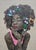 Still I Rise (2) by Ifeoluwa Alade | Acrylic and glow in the dark medium on canvas of a woman with textured hair. For Sale