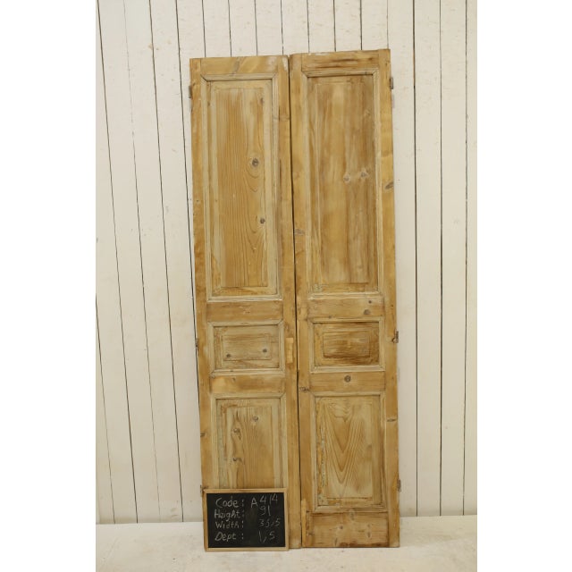 Late 19th Century Double French Doors - a Pair For Sale - Image 4 of 5