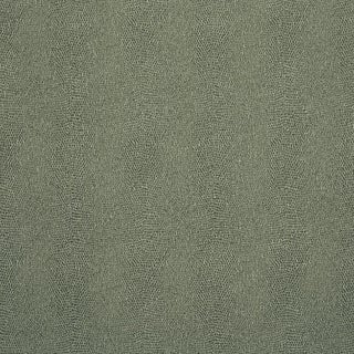 SAMPLE - Schumacher Snakeskin Vinyl Wallpaper In Sage For Sale