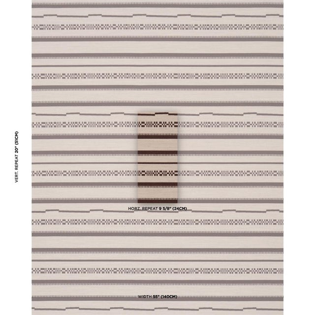 Created by our Paris design studio, our Skyline Stripes Reversible fabric takes its geometric horizontal-stripe motif from...