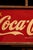 American 1940s Large Coca Cola Framed Tin Litho Sign For Sale - Image 3 of 13