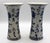 Traditional Pair of C. 1800 Delft Blue and White Vases For Sale - Image 3 of 8