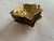 Vintage Brass Set of 4 Oak Leaf Catchall Plates or Ash Trays For Sale - Image 9 of 12
