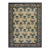 1980s Beige Asymmetric Greek Key Vintage Chinese Peking Rug Knotted Wool Carpet For Sale