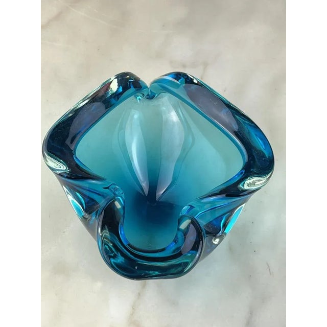 Large Ashtray in Submerged Murano Glass, Italy, 1960s For Sale - Image 6 of 10